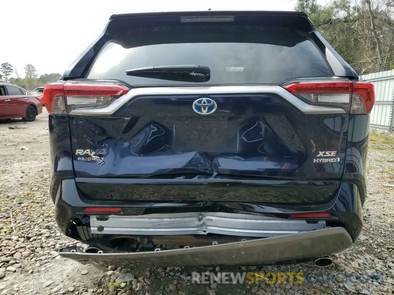 6 Фотография поврежденного автомобиля JTMEWRFV2KD508428 TOYOTA RAV4 2019