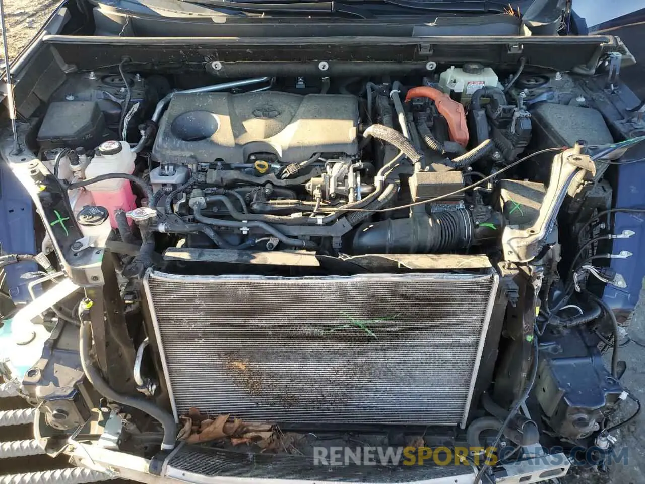 12 Фотография поврежденного автомобиля JTMEWRFV3KD517316 TOYOTA RAV4 2019
