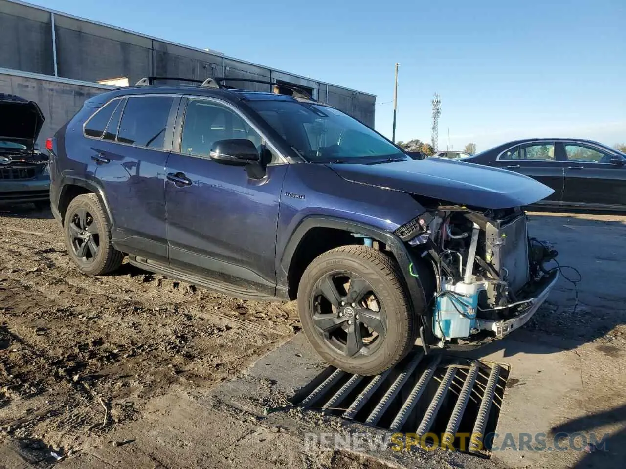 4 Фотография поврежденного автомобиля JTMEWRFV3KD517316 TOYOTA RAV4 2019