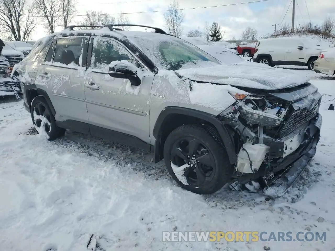 4 Фотография поврежденного автомобиля JTMEWRFV3KJ018971 TOYOTA RAV4 2019