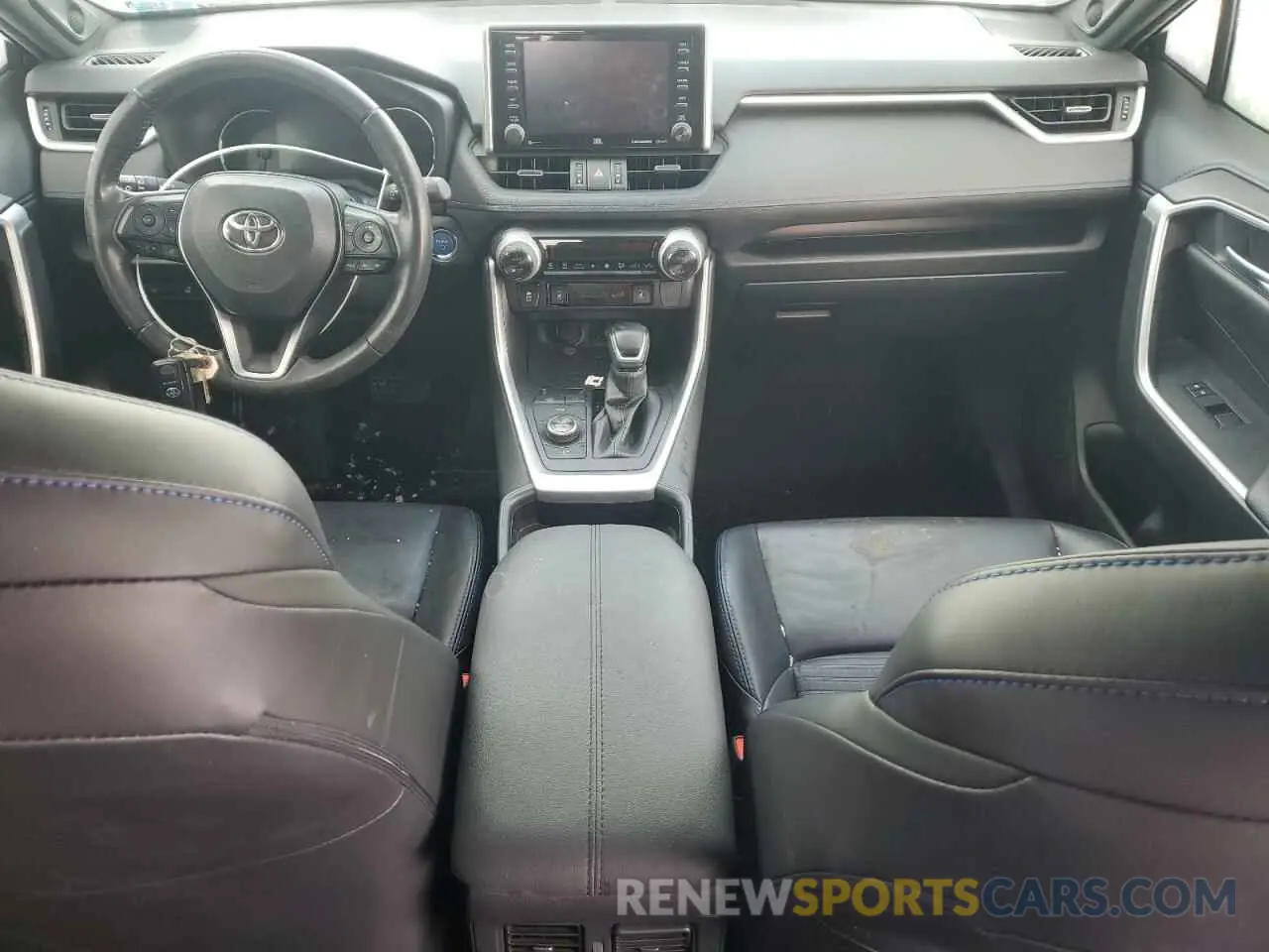 8 Фотография поврежденного автомобиля JTMEWRFV3KJ018971 TOYOTA RAV4 2019
