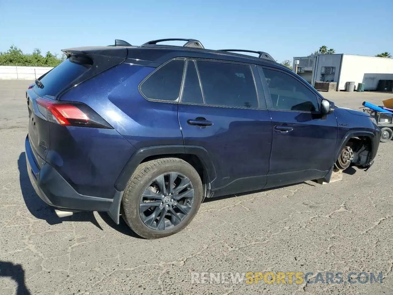3 Фотография поврежденного автомобиля JTMEWRFV5KD519293 TOYOTA RAV4 2019