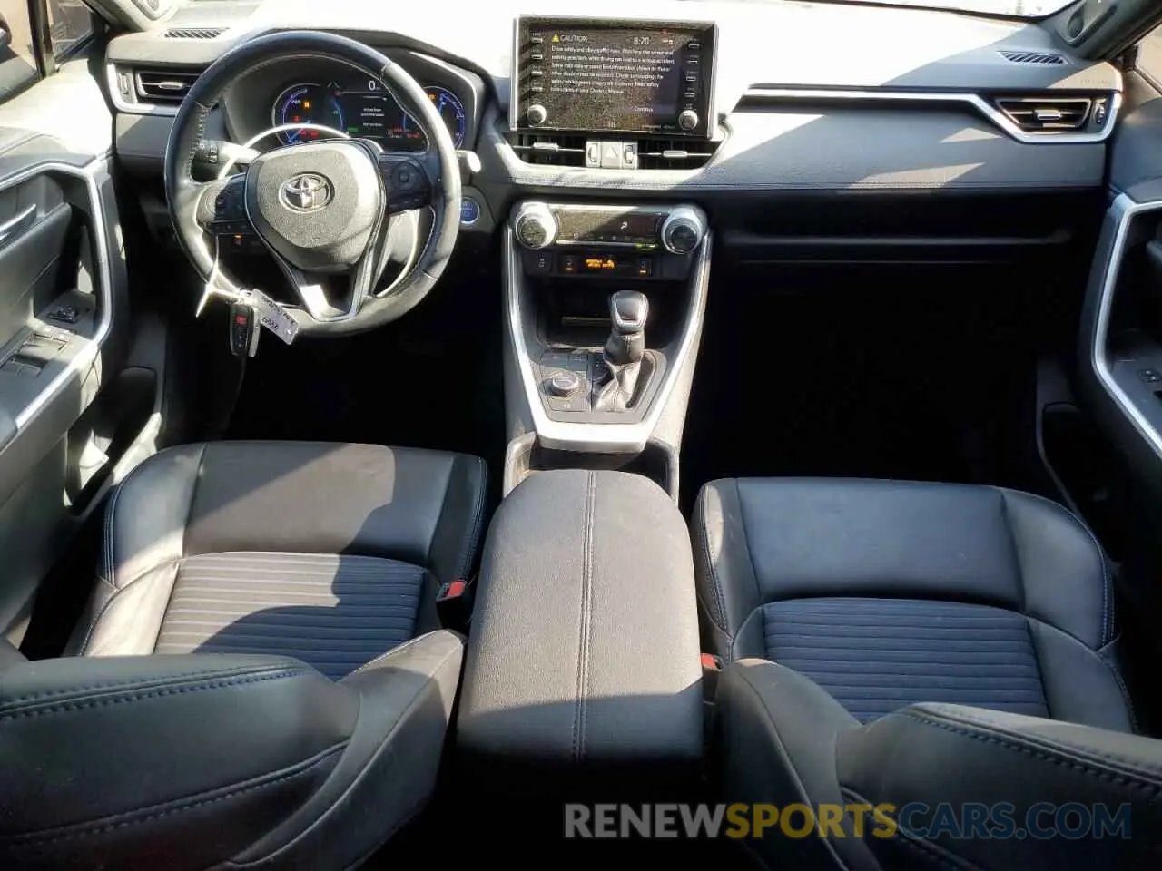 8 Фотография поврежденного автомобиля JTMEWRFV5KD519293 TOYOTA RAV4 2019
