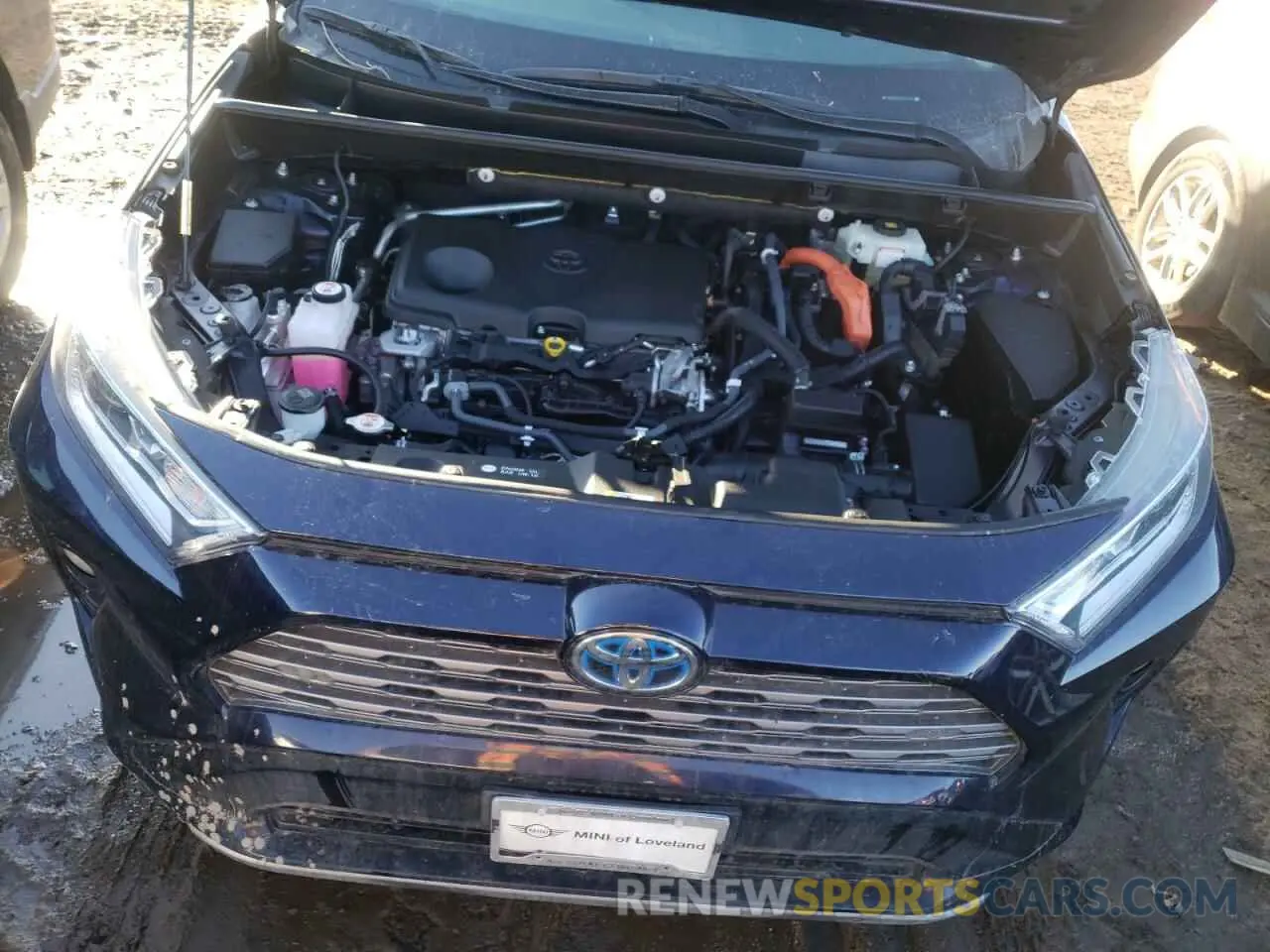 7 Фотография поврежденного автомобиля JTMEWRFV6KD511445 TOYOTA RAV4 2019