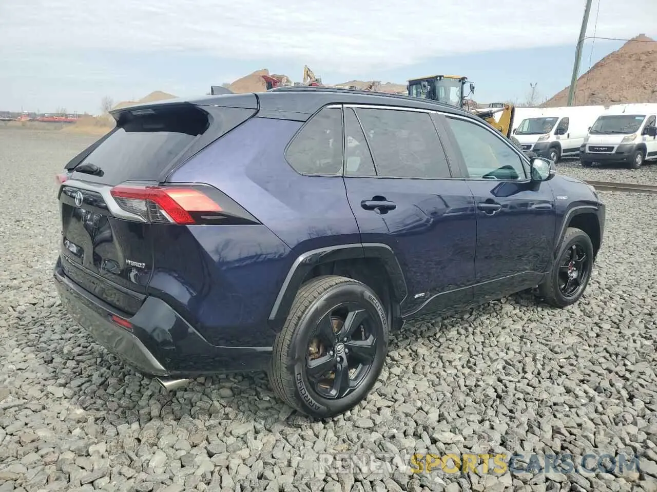 3 Фотография поврежденного автомобиля JTMEWRFV6KJ003641 TOYOTA RAV4 2019