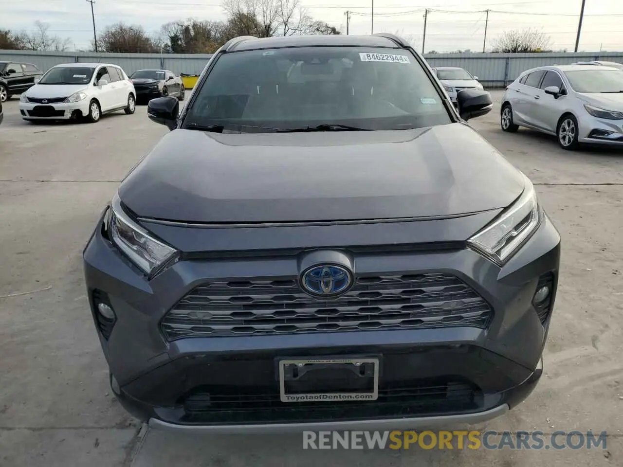 5 Фотография поврежденного автомобиля JTMEWRFV6KJ013084 TOYOTA RAV4 2019