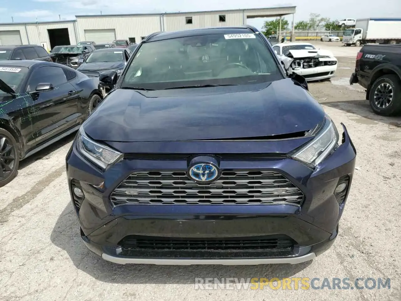 5 Photograph of a damaged car JTMEWRFV8KD520292 TOYOTA RAV4 2019