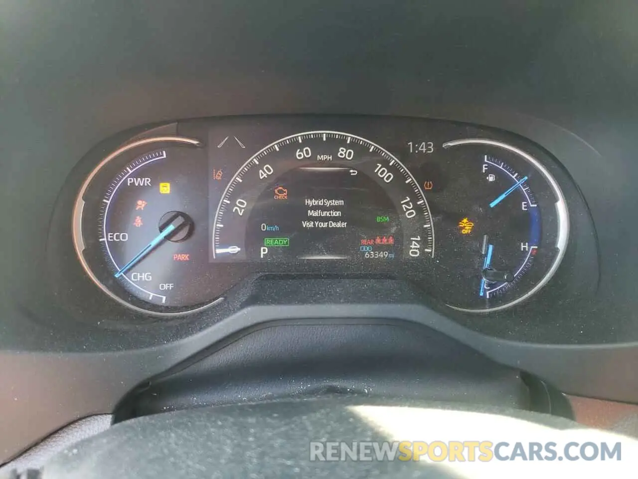 9 Photograph of a damaged car JTMEWRFV9KJ020918 TOYOTA RAV4 2019