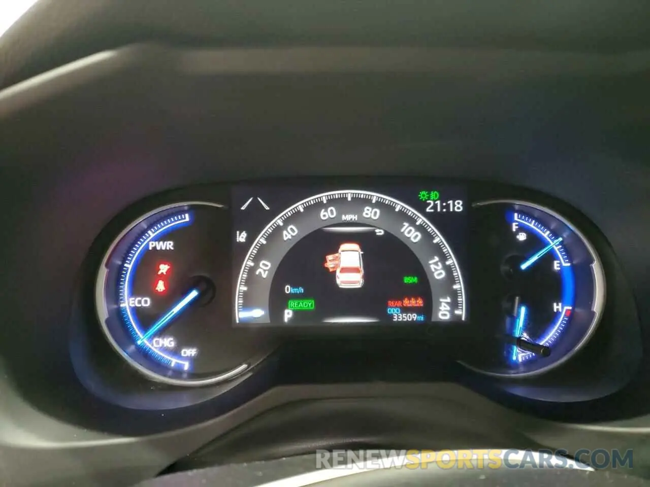 9 Фотография поврежденного автомобиля JTMEWRFVXKD510024 TOYOTA RAV4 2019