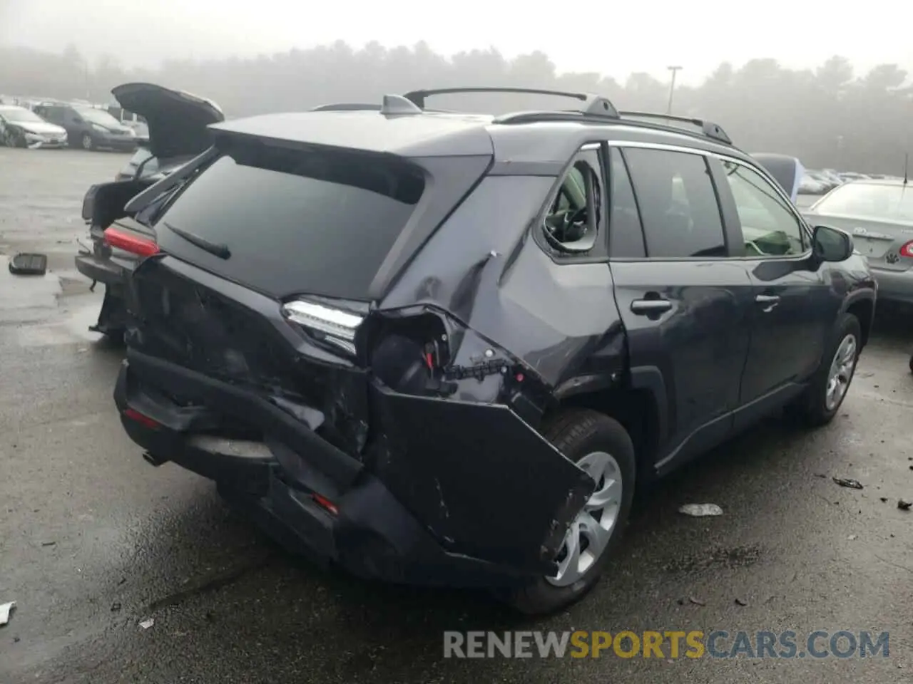 4 Photograph of a damaged car JTMF1RFV0KD002518 TOYOTA RAV4 2019