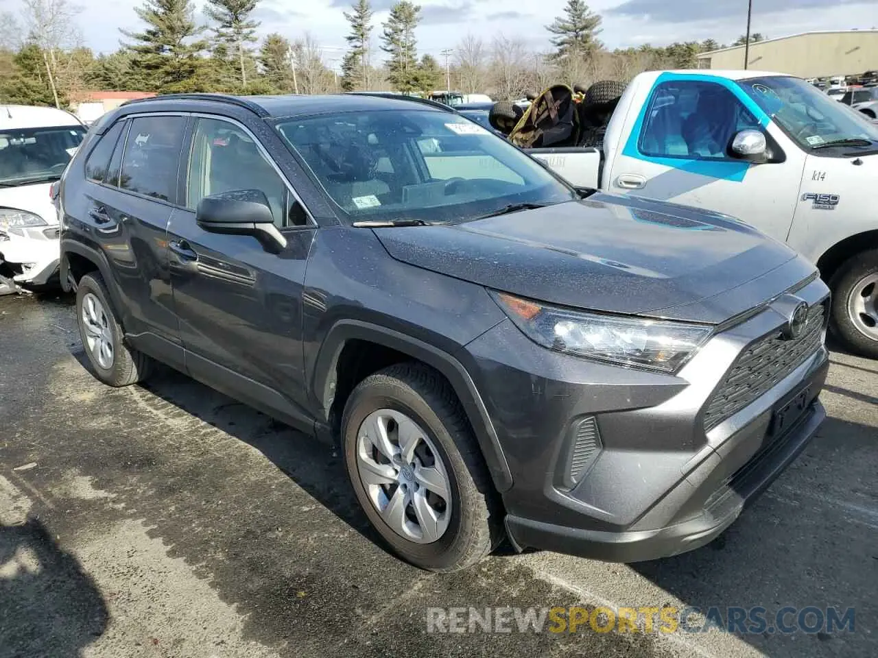 4 Фотография поврежденного автомобиля JTMF1RFV0KD027824 TOYOTA RAV4 2019