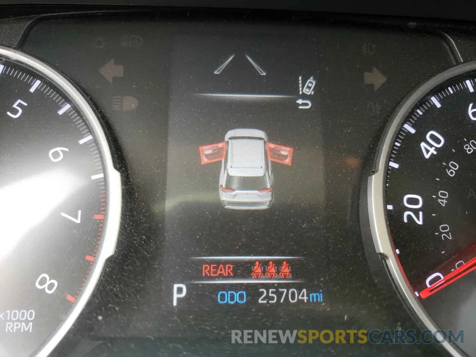 8 Photograph of a damaged car JTMF1RFV0KD501156 TOYOTA RAV4 2019