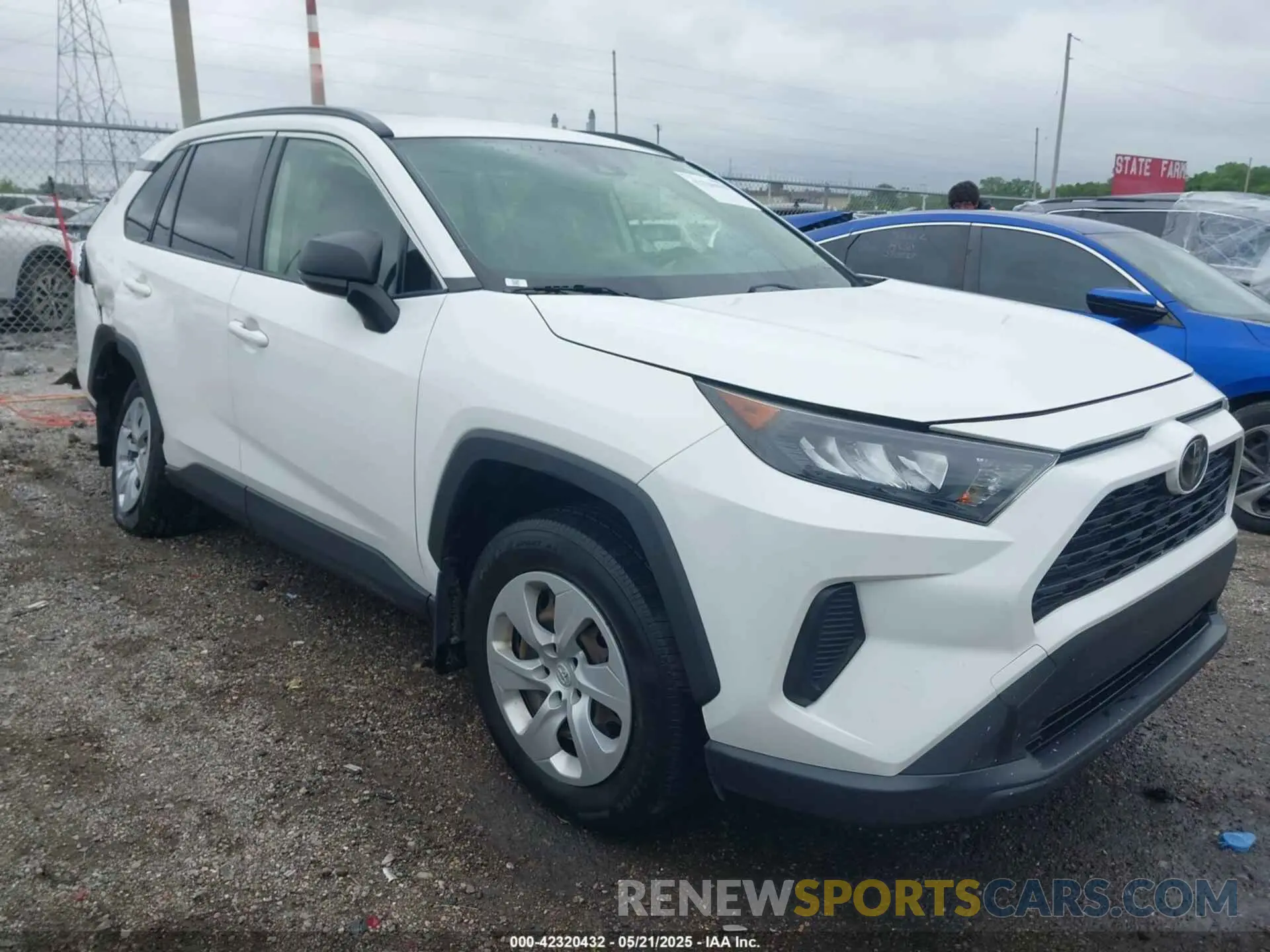 1 Фотография поврежденного автомобиля JTMF1RFV0KD517535 TOYOTA RAV4 2019