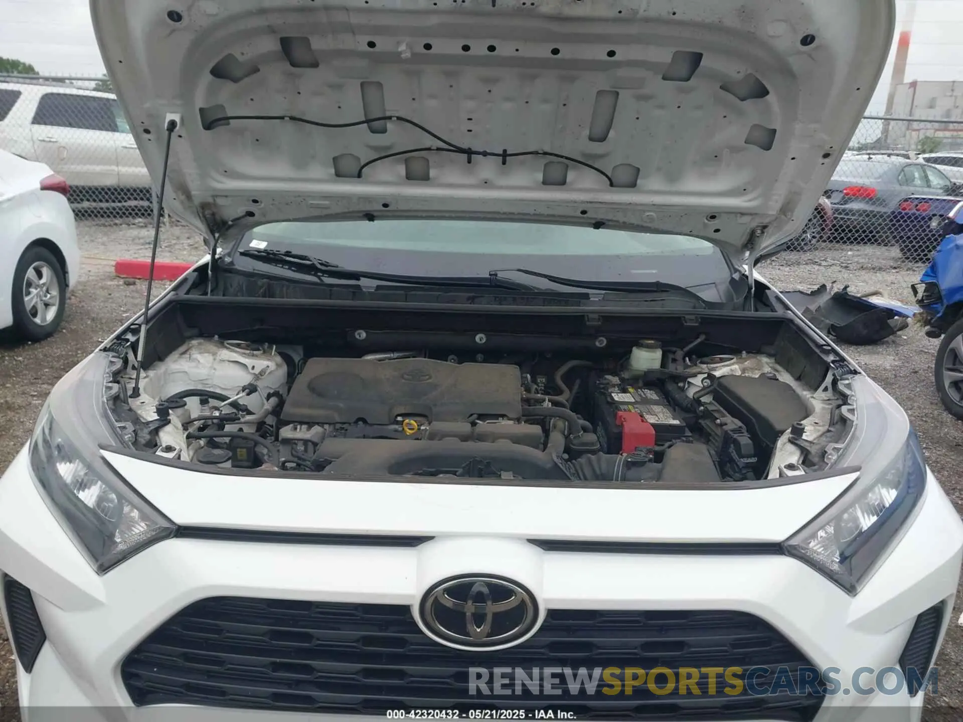 10 Фотография поврежденного автомобиля JTMF1RFV0KD517535 TOYOTA RAV4 2019