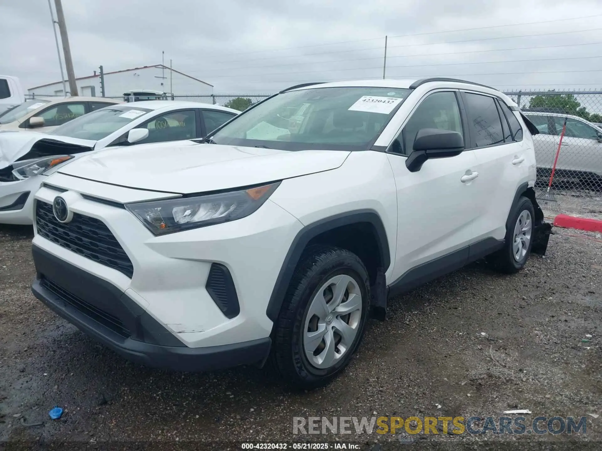 2 Фотография поврежденного автомобиля JTMF1RFV0KD517535 TOYOTA RAV4 2019