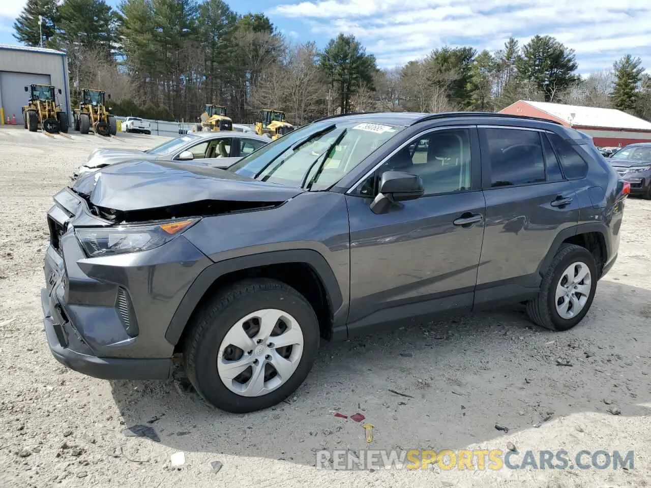 1 Photograph of a damaged car JTMF1RFV0KD523738 TOYOTA RAV4 2019