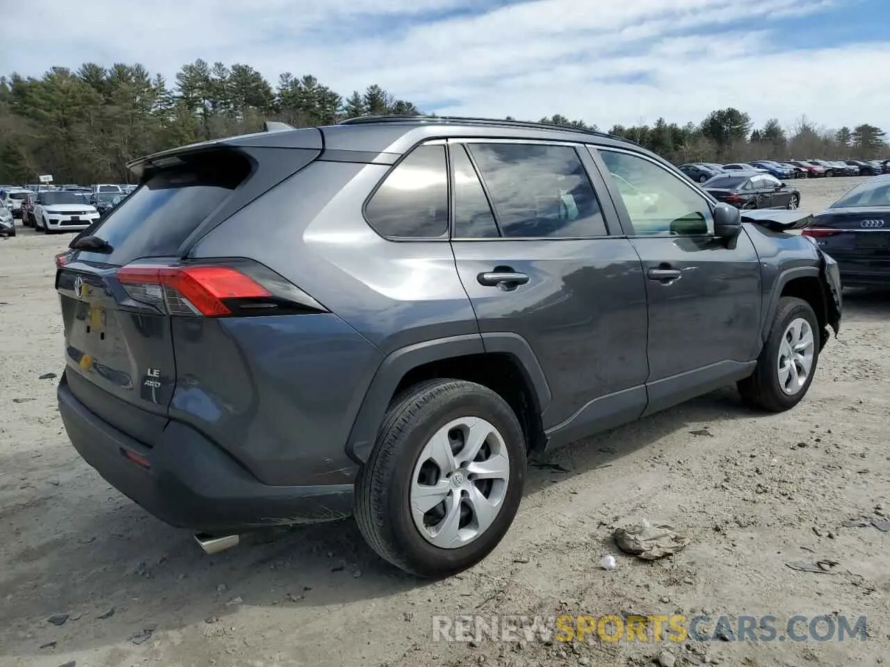 3 Photograph of a damaged car JTMF1RFV0KD523738 TOYOTA RAV4 2019