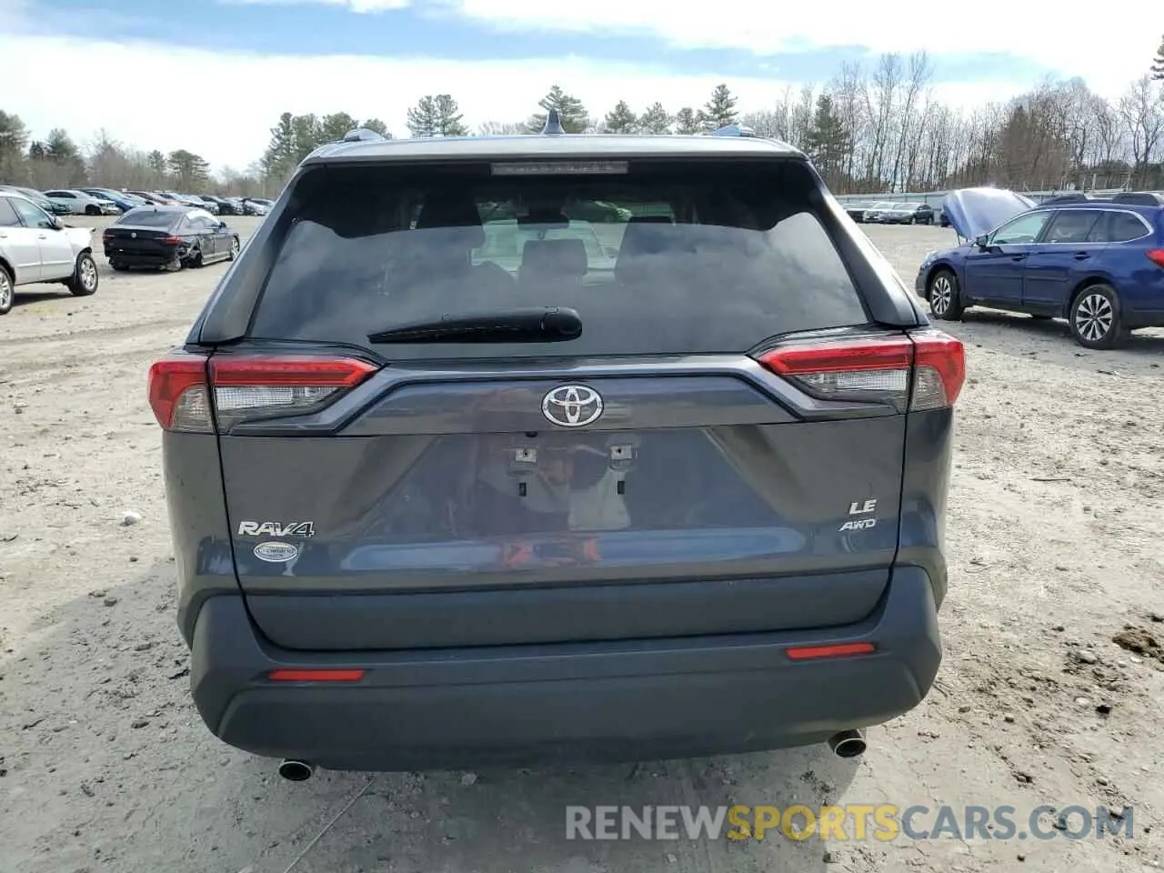 6 Photograph of a damaged car JTMF1RFV0KD523738 TOYOTA RAV4 2019