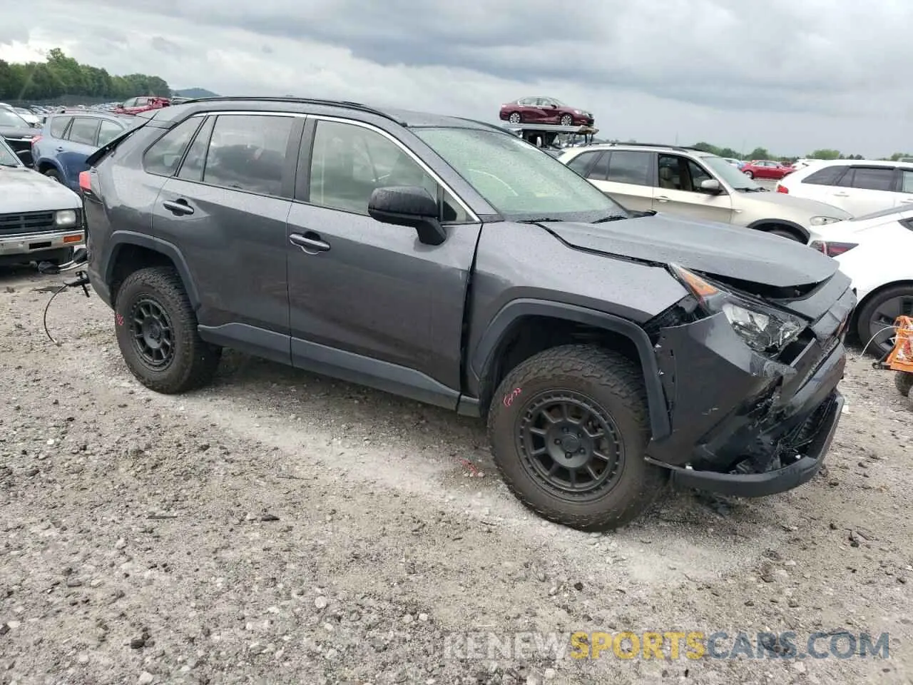 4 Photograph of a damaged car JTMF1RFV1KD502039 TOYOTA RAV4 2019