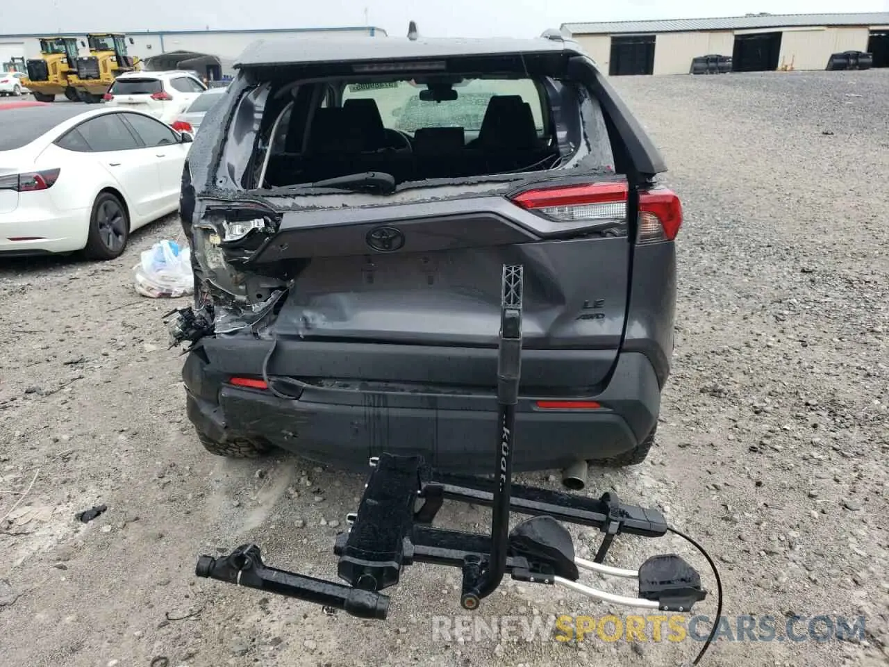 6 Photograph of a damaged car JTMF1RFV1KD502039 TOYOTA RAV4 2019