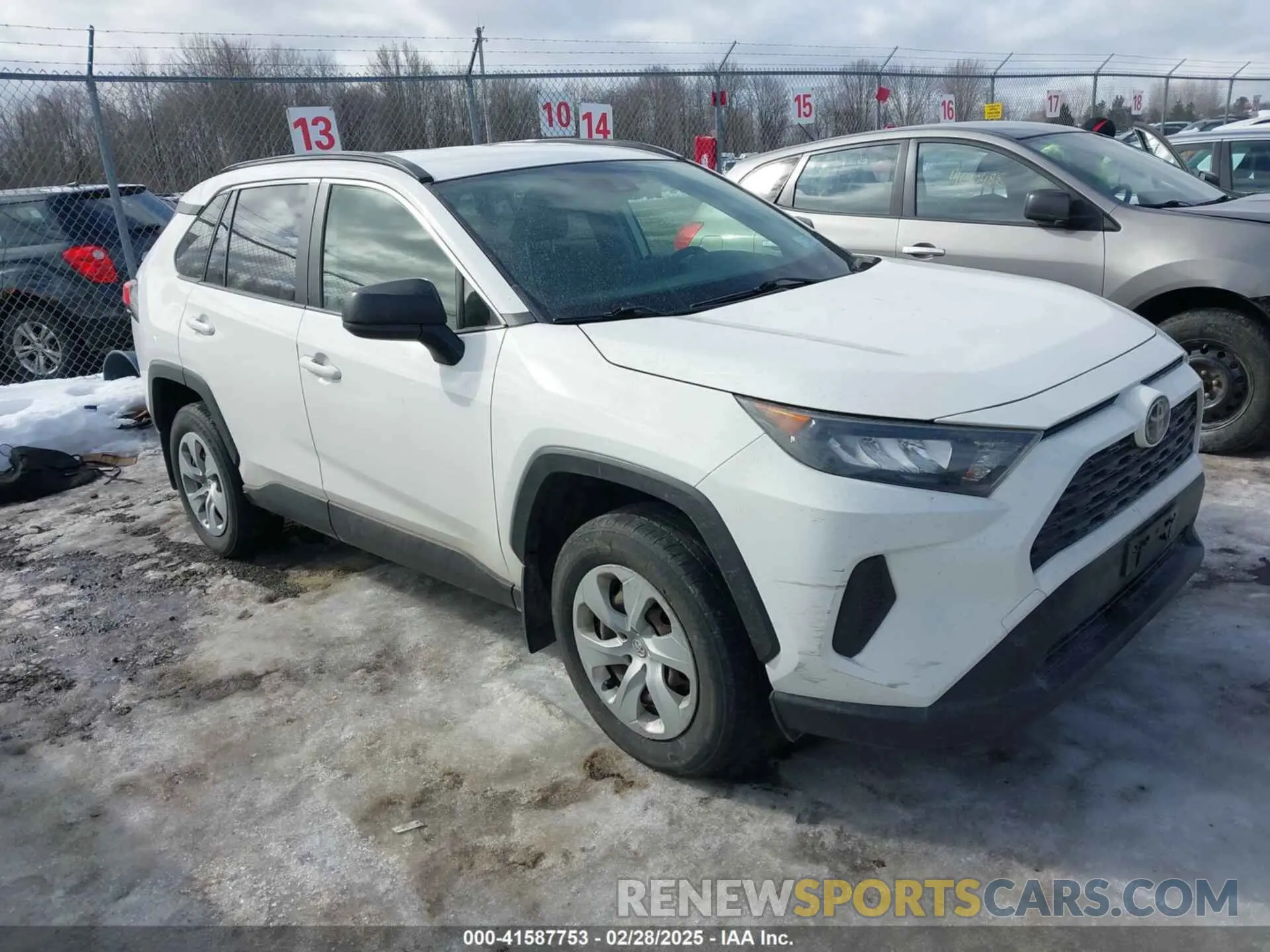 1 Фотография поврежденного автомобиля JTMF1RFV3KD035917 TOYOTA RAV4 2019