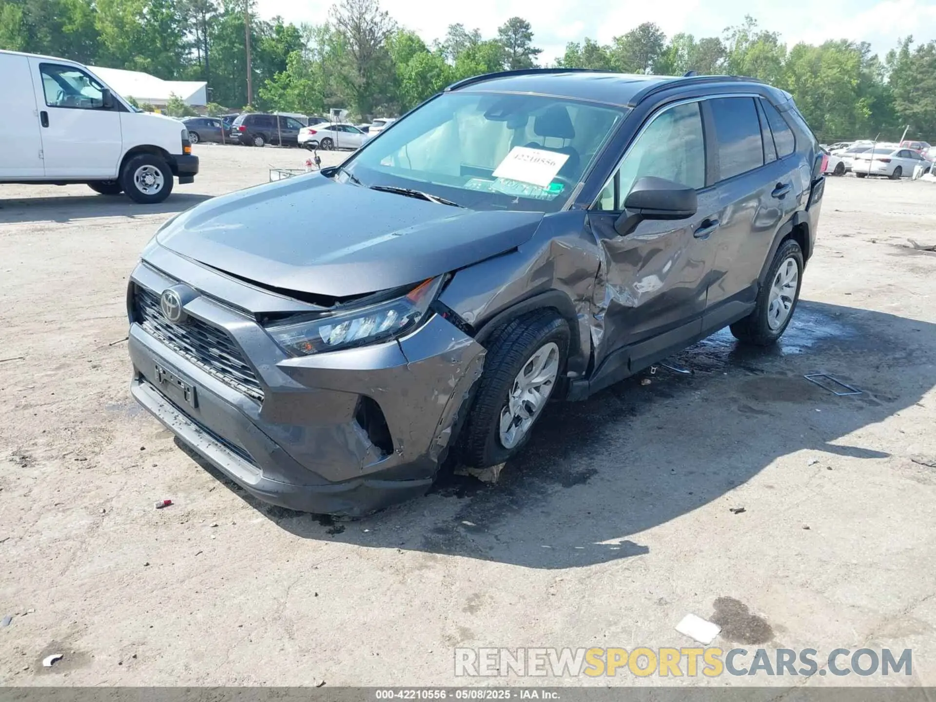 2 Фотография поврежденного автомобиля JTMF1RFV3KJ002983 TOYOTA RAV4 2019