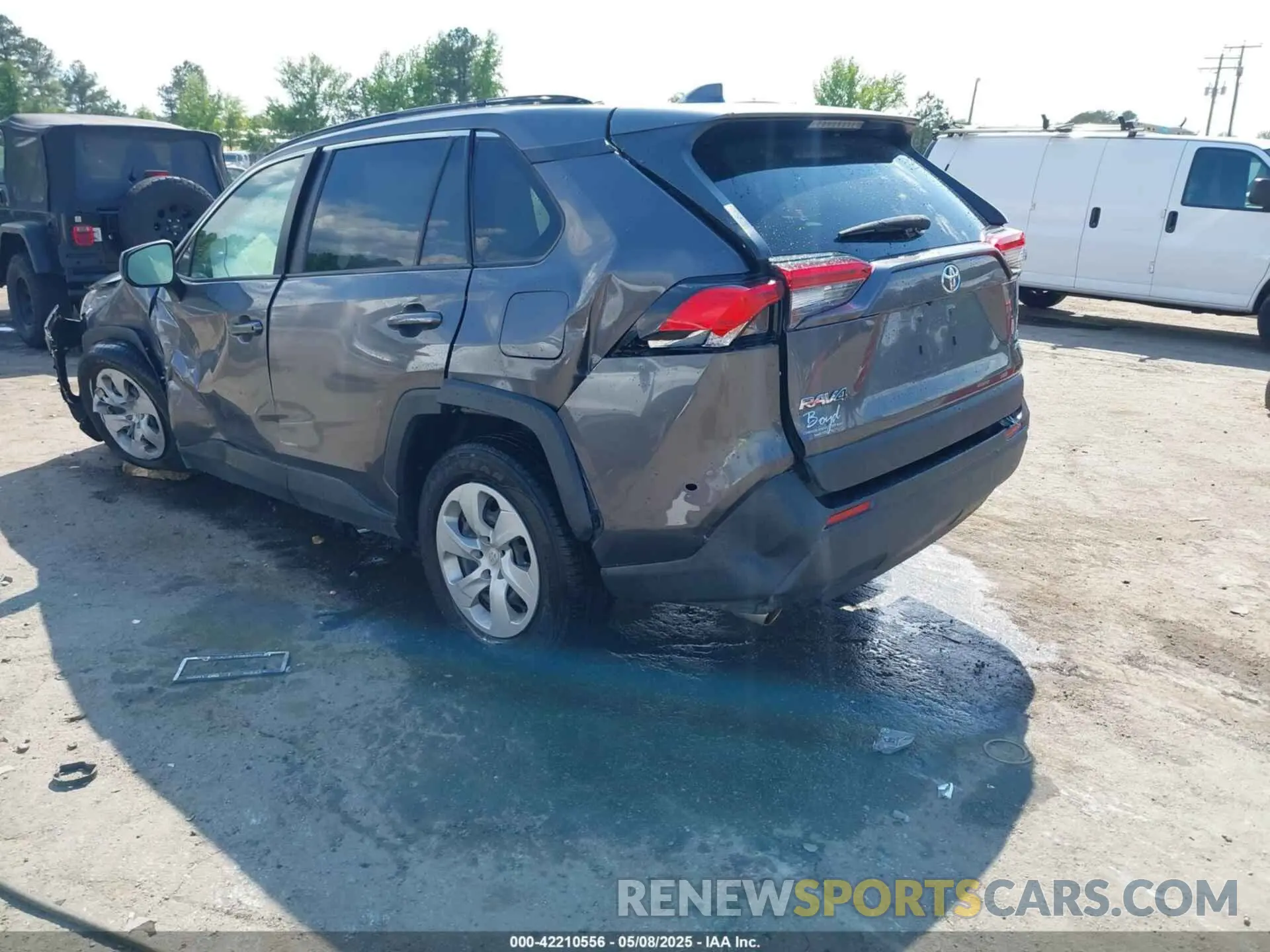3 Фотография поврежденного автомобиля JTMF1RFV3KJ002983 TOYOTA RAV4 2019