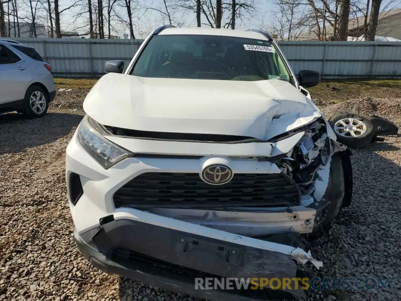 5 Фотография поврежденного автомобиля JTMF1RFV4KD022710 TOYOTA RAV4 2019