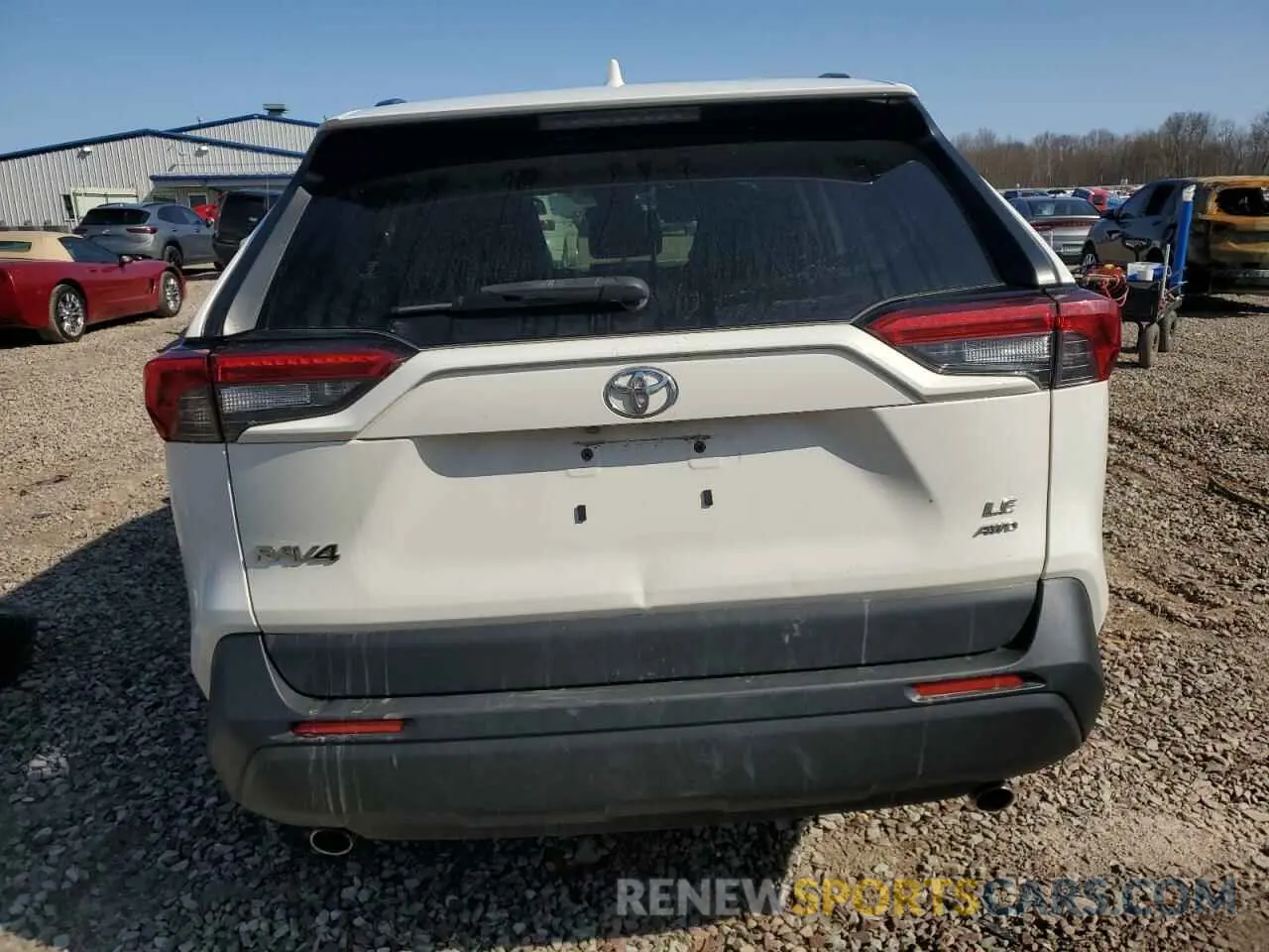 6 Фотография поврежденного автомобиля JTMF1RFV4KD022710 TOYOTA RAV4 2019