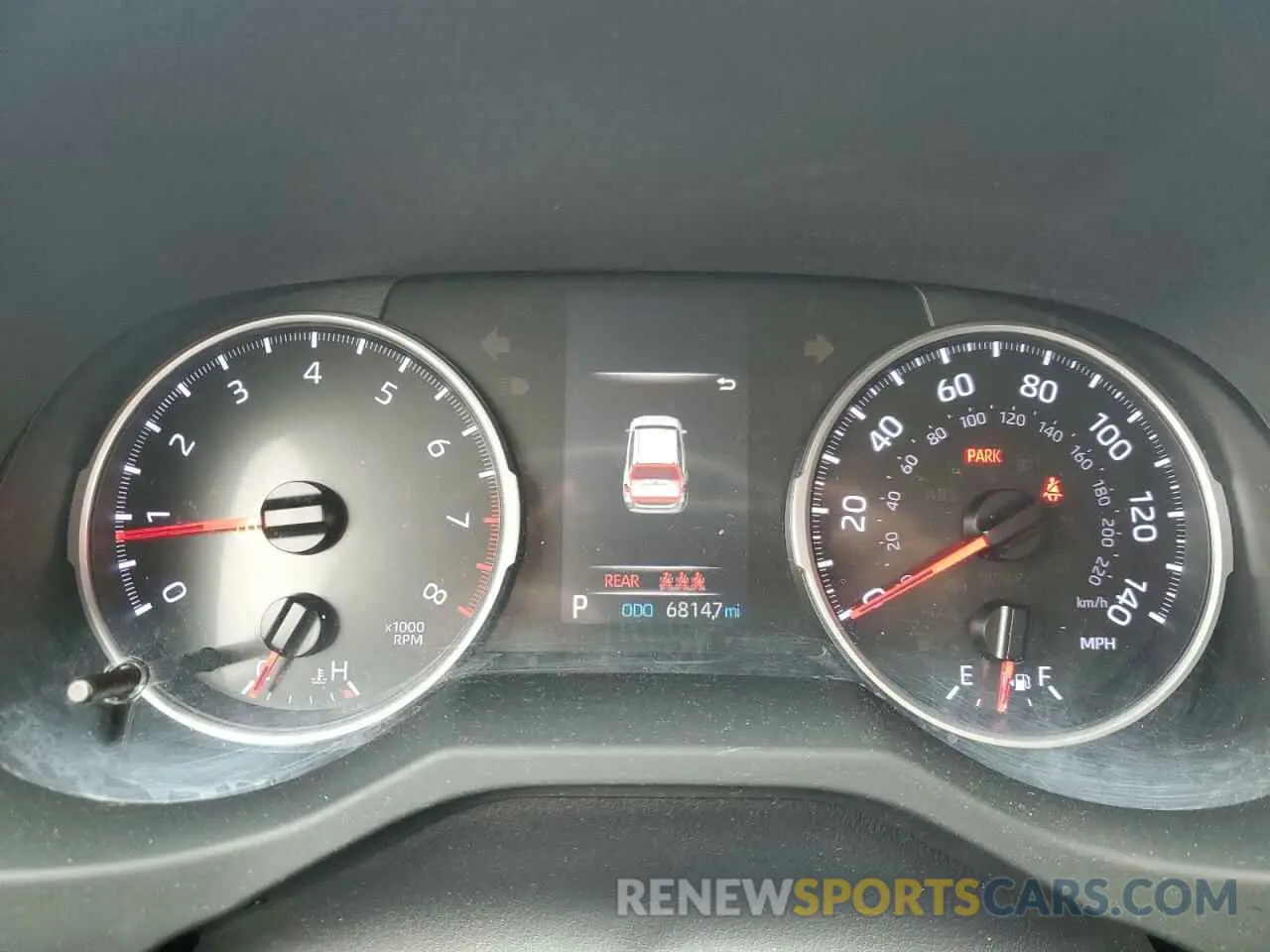9 Фотография поврежденного автомобиля JTMF1RFV4KD030936 TOYOTA RAV4 2019