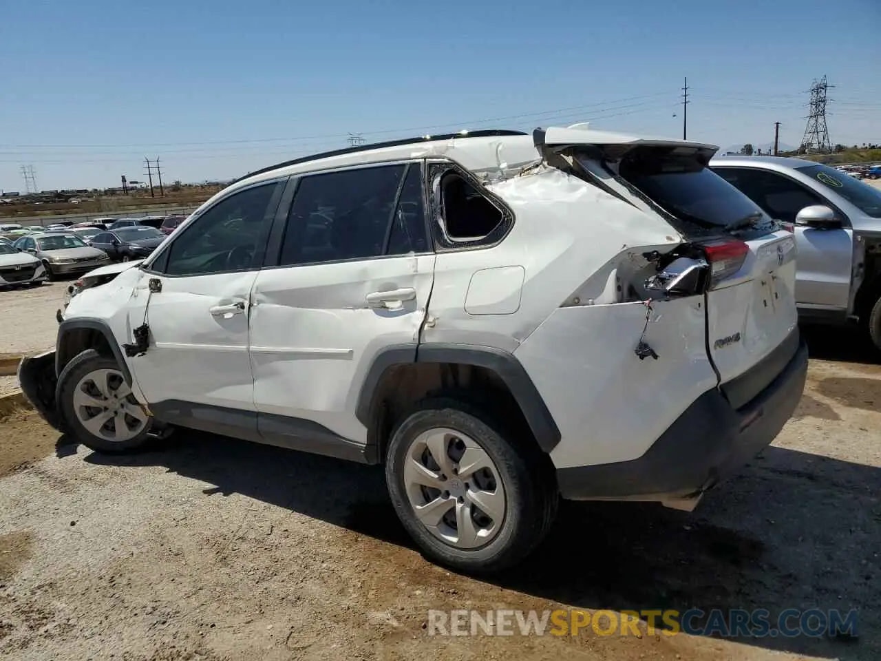 2 Photograph of a damaged car JTMF1RFV6KD012079 TOYOTA RAV4 2019