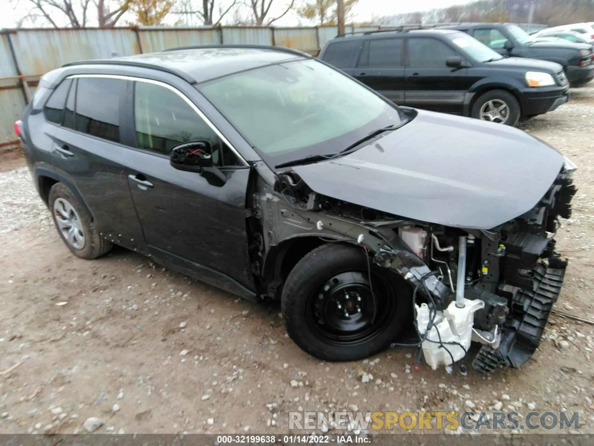 1 Photograph of a damaged car JTMF1RFV6KD506765 TOYOTA RAV4 2019