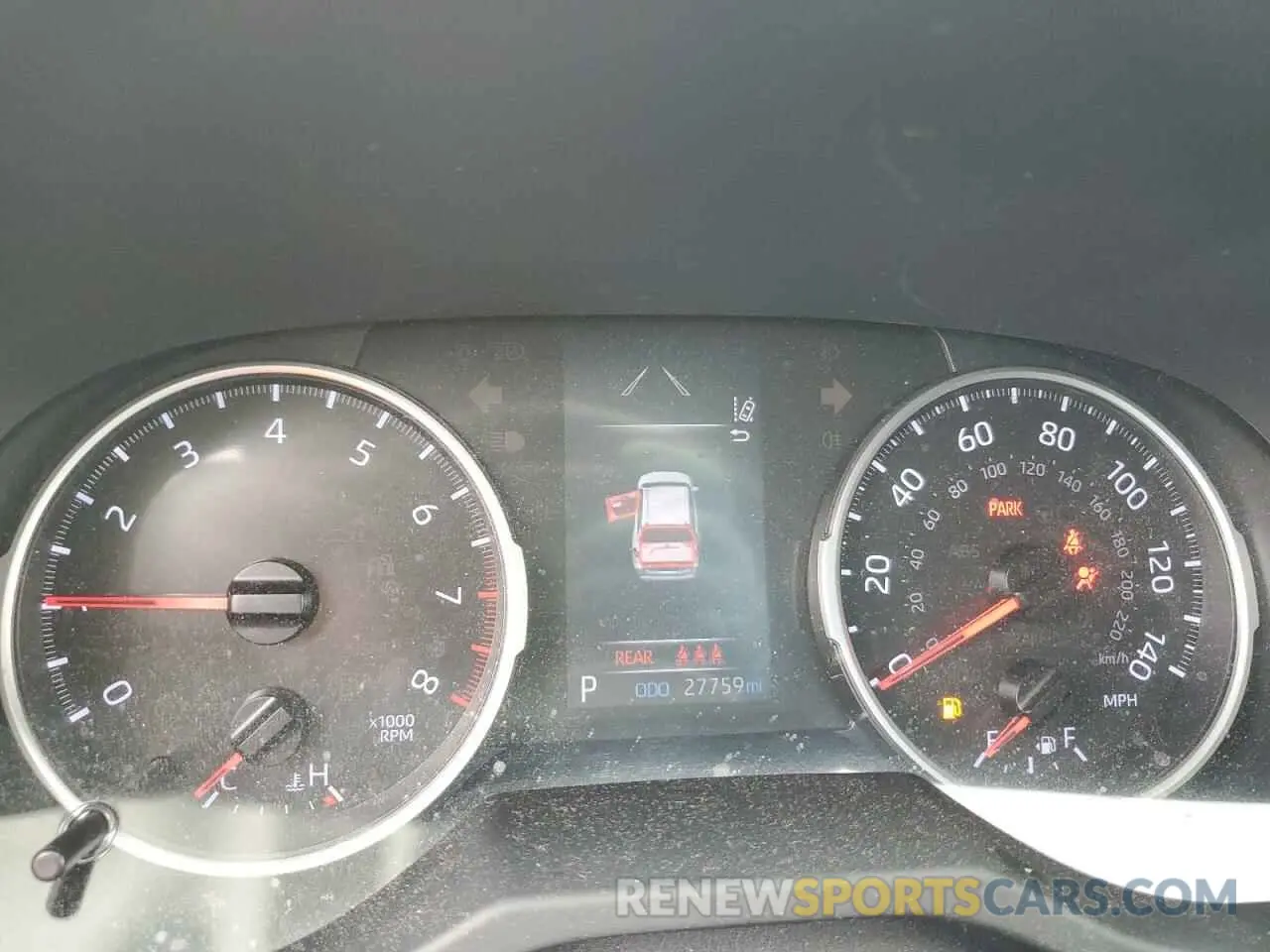 9 Фотография поврежденного автомобиля JTMF1RFV7KD045415 TOYOTA RAV4 2019