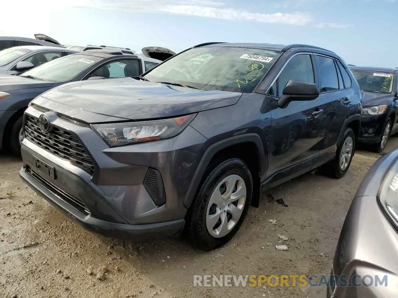 1 Фотография поврежденного автомобиля JTMF1RFV7KD501140 TOYOTA RAV4 2019