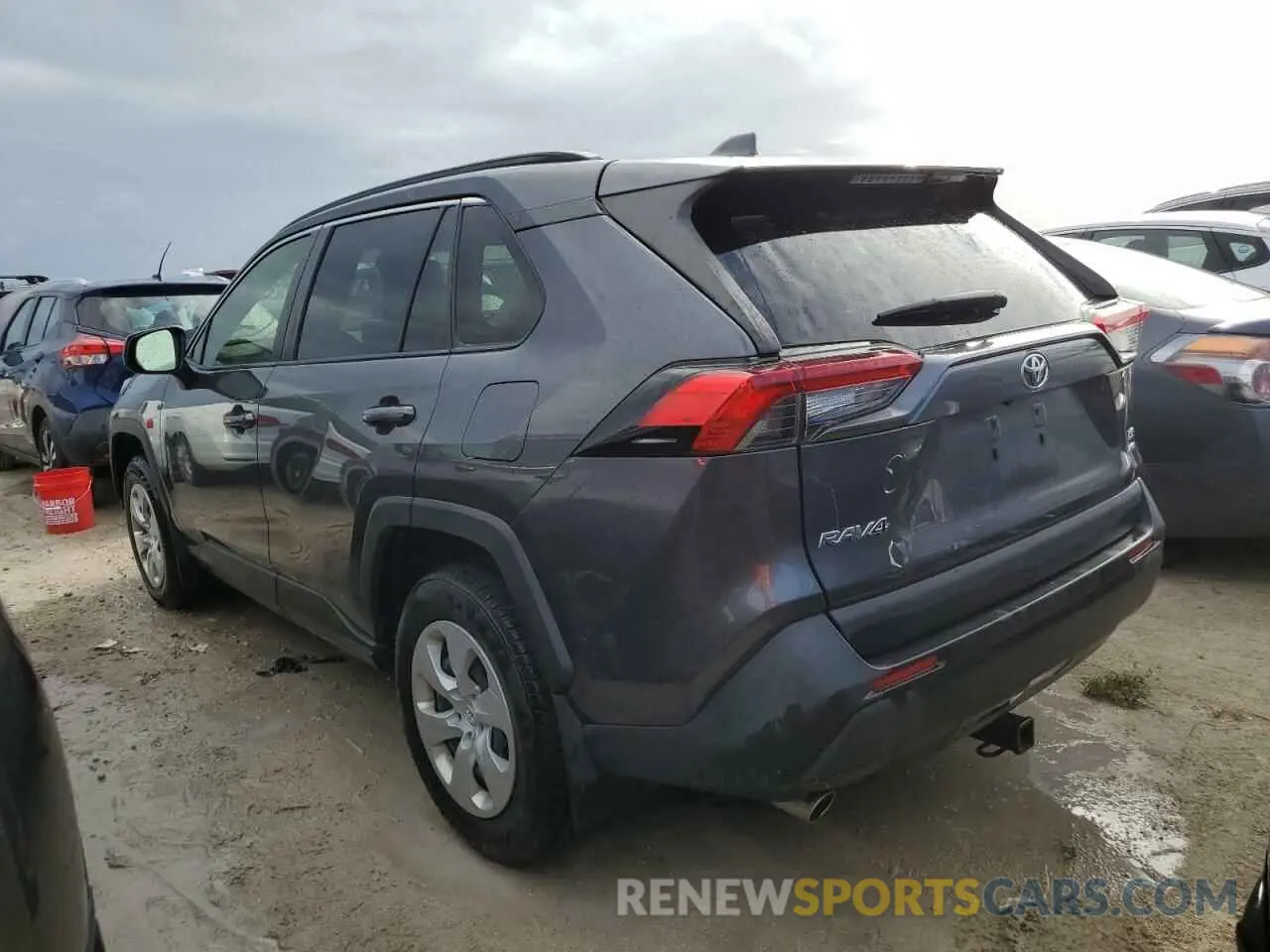 2 Фотография поврежденного автомобиля JTMF1RFV7KD501140 TOYOTA RAV4 2019