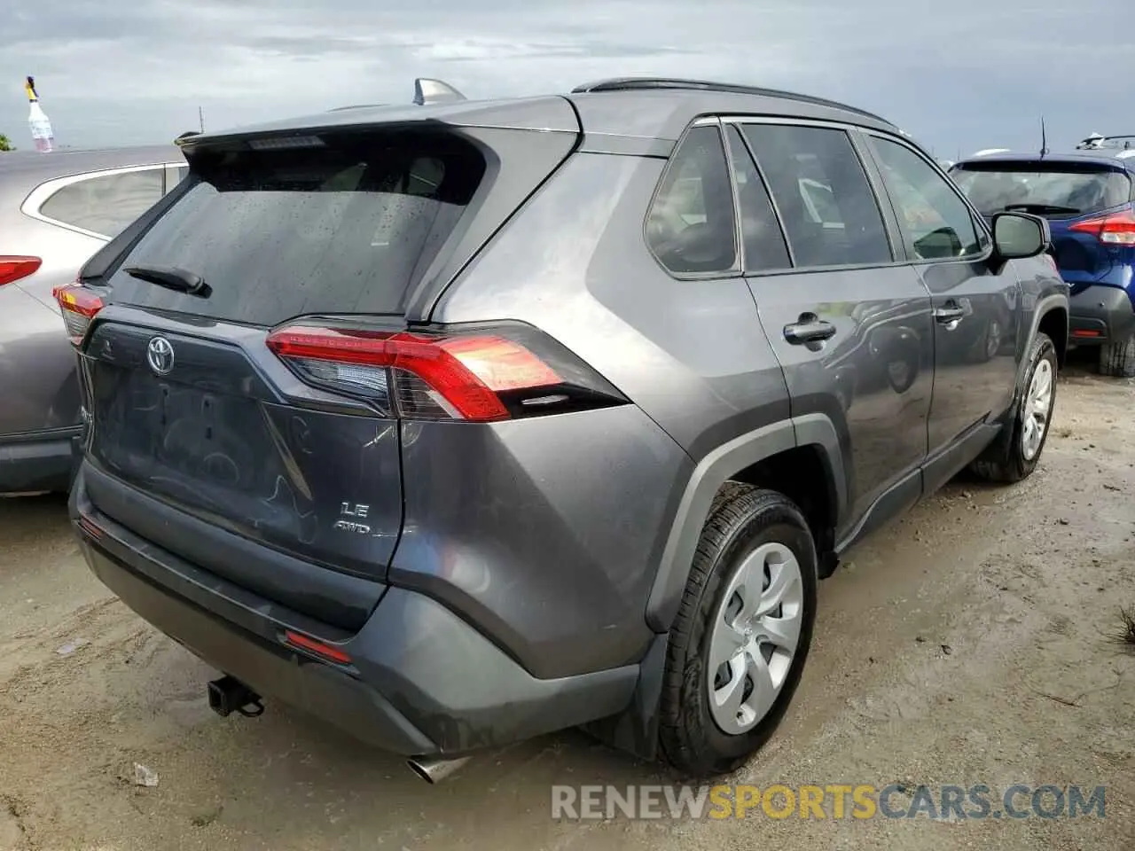 3 Фотография поврежденного автомобиля JTMF1RFV7KD501140 TOYOTA RAV4 2019