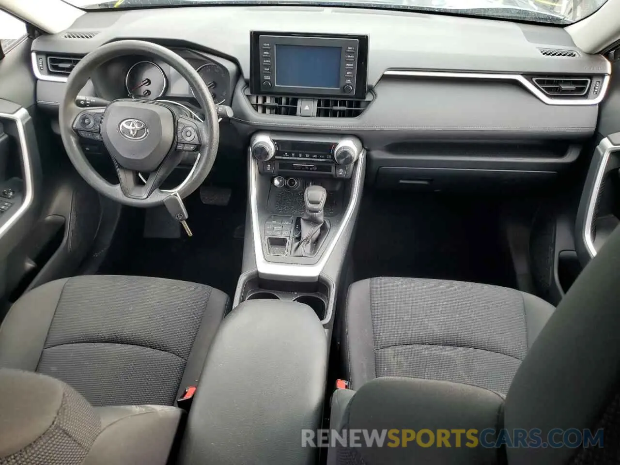 8 Фотография поврежденного автомобиля JTMF1RFV7KD501140 TOYOTA RAV4 2019