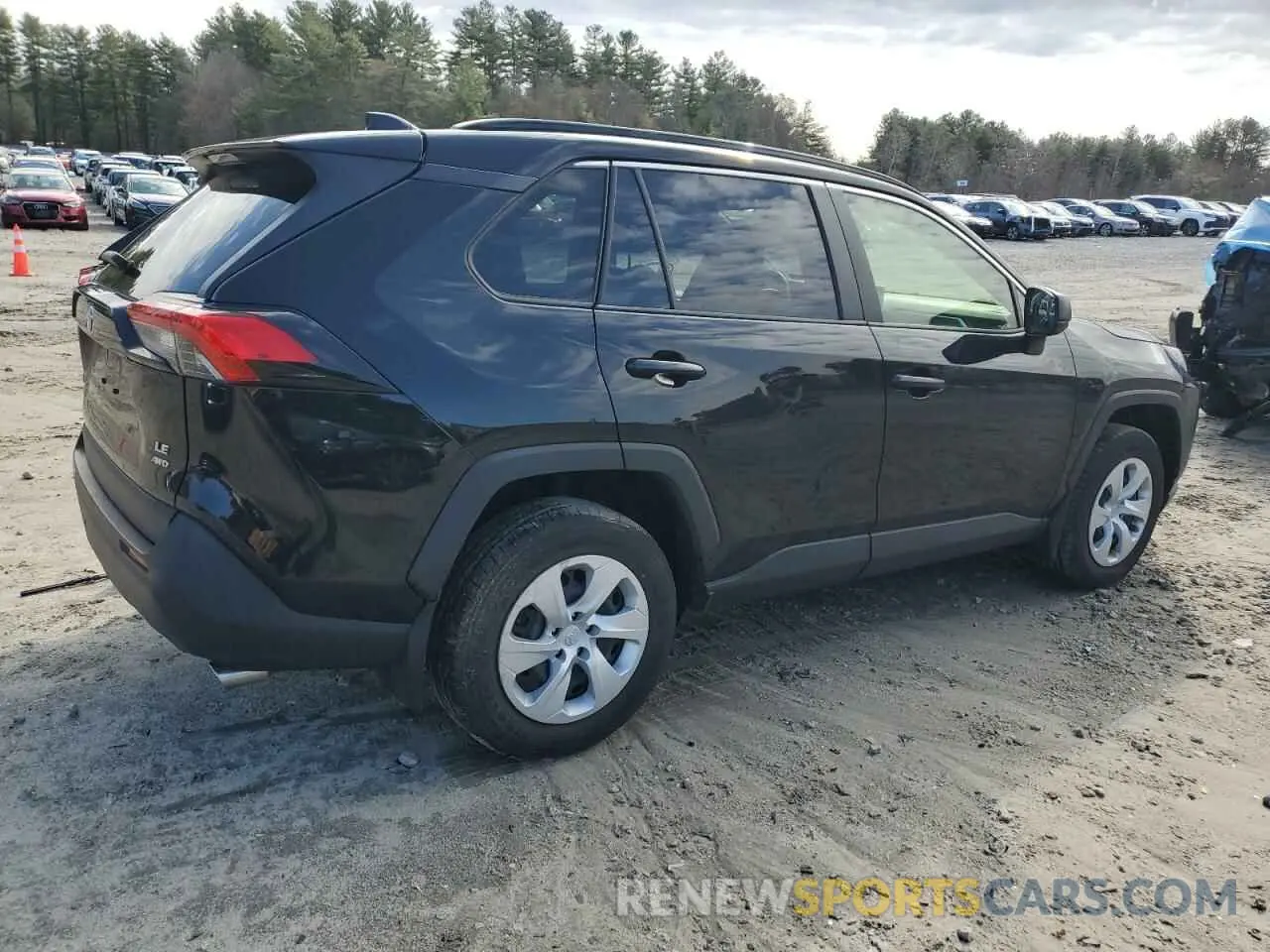3 Photograph of a damaged car JTMF1RFV8KD002525 TOYOTA RAV4 2019