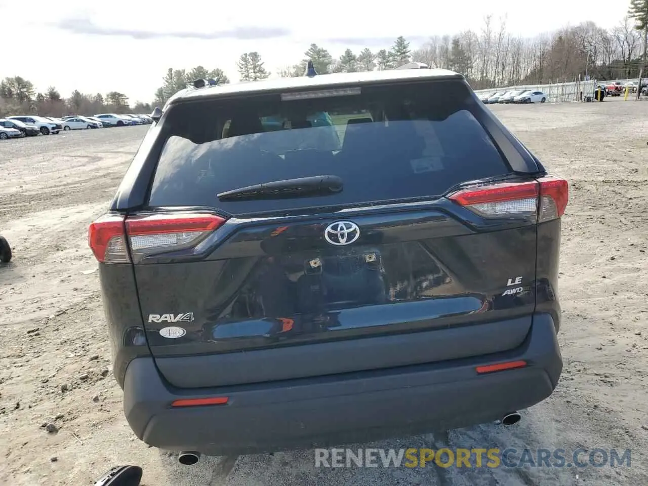 6 Photograph of a damaged car JTMF1RFV8KD002525 TOYOTA RAV4 2019