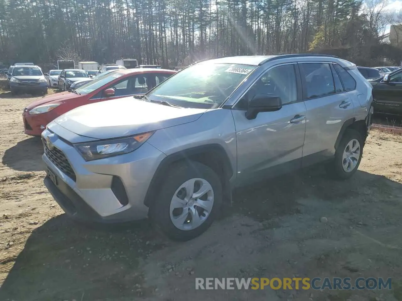1 Photograph of a damaged car JTMF1RFV8KD015937 TOYOTA RAV4 2019