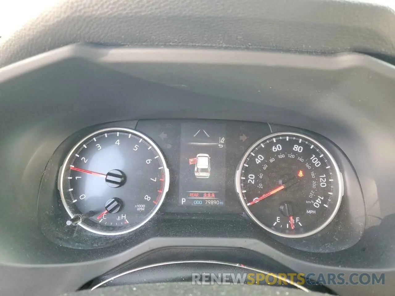 9 Photograph of a damaged car JTMF1RFV8KD015937 TOYOTA RAV4 2019