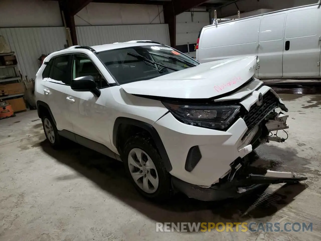 4 Photograph of a damaged car JTMF1RFV8KJ005183 TOYOTA RAV4 2019