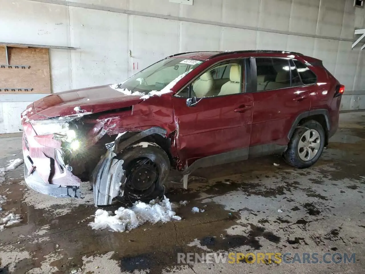 1 Photograph of a damaged car JTMF1RFV9KD046467 TOYOTA RAV4 2019