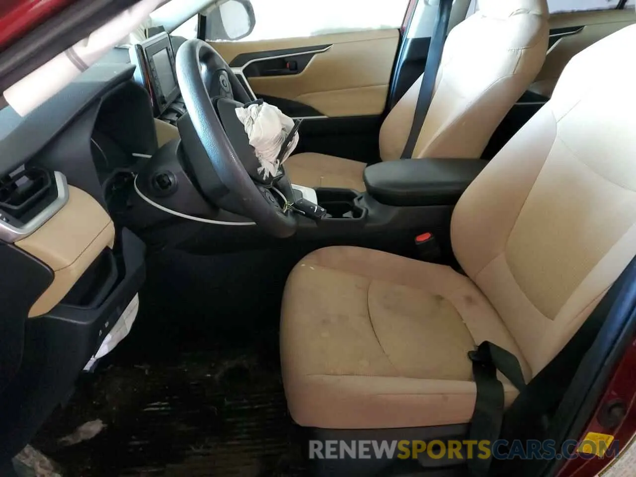 7 Photograph of a damaged car JTMF1RFV9KD046467 TOYOTA RAV4 2019
