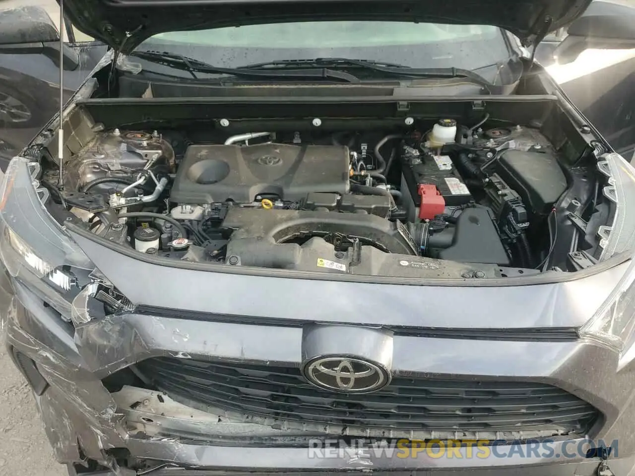 12 Photograph of a damaged car JTMF1RFV9KJ025510 TOYOTA RAV4 2019