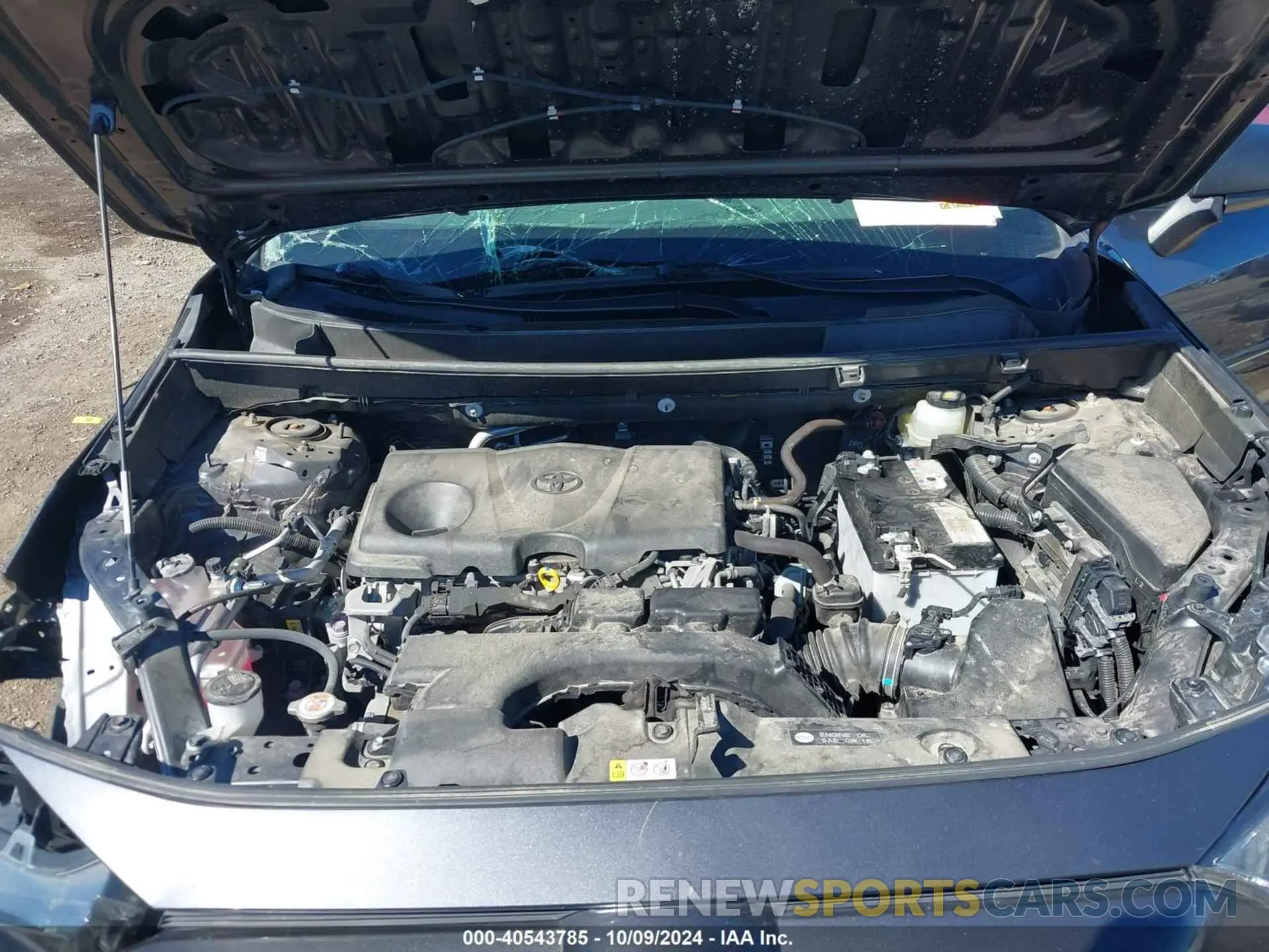 10 Photograph of a damaged car JTMF1RFV9KJ025538 TOYOTA RAV4 2019