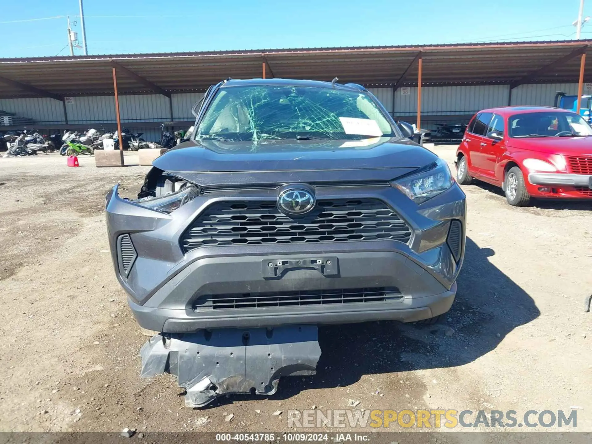 12 Photograph of a damaged car JTMF1RFV9KJ025538 TOYOTA RAV4 2019