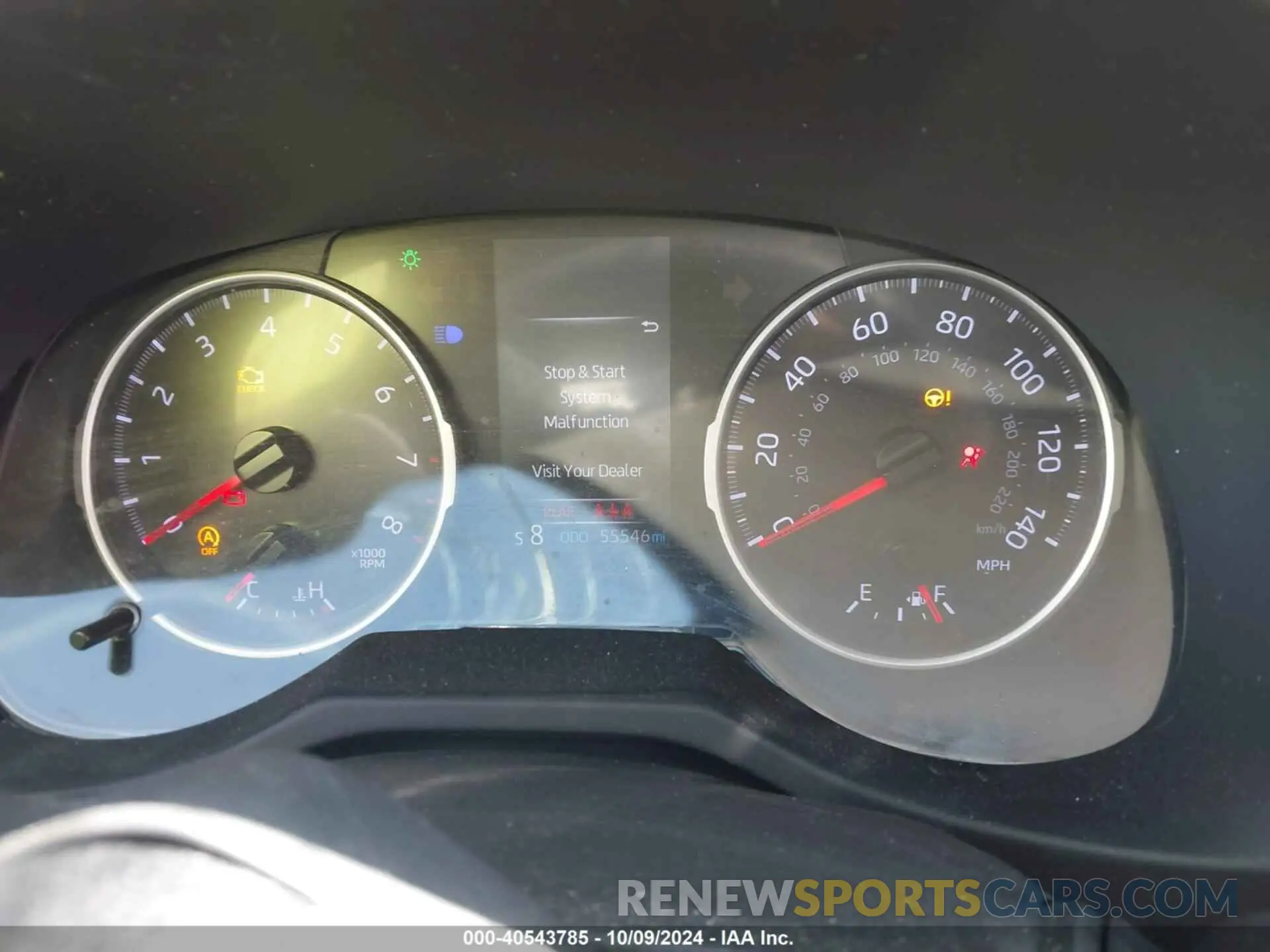 7 Photograph of a damaged car JTMF1RFV9KJ025538 TOYOTA RAV4 2019