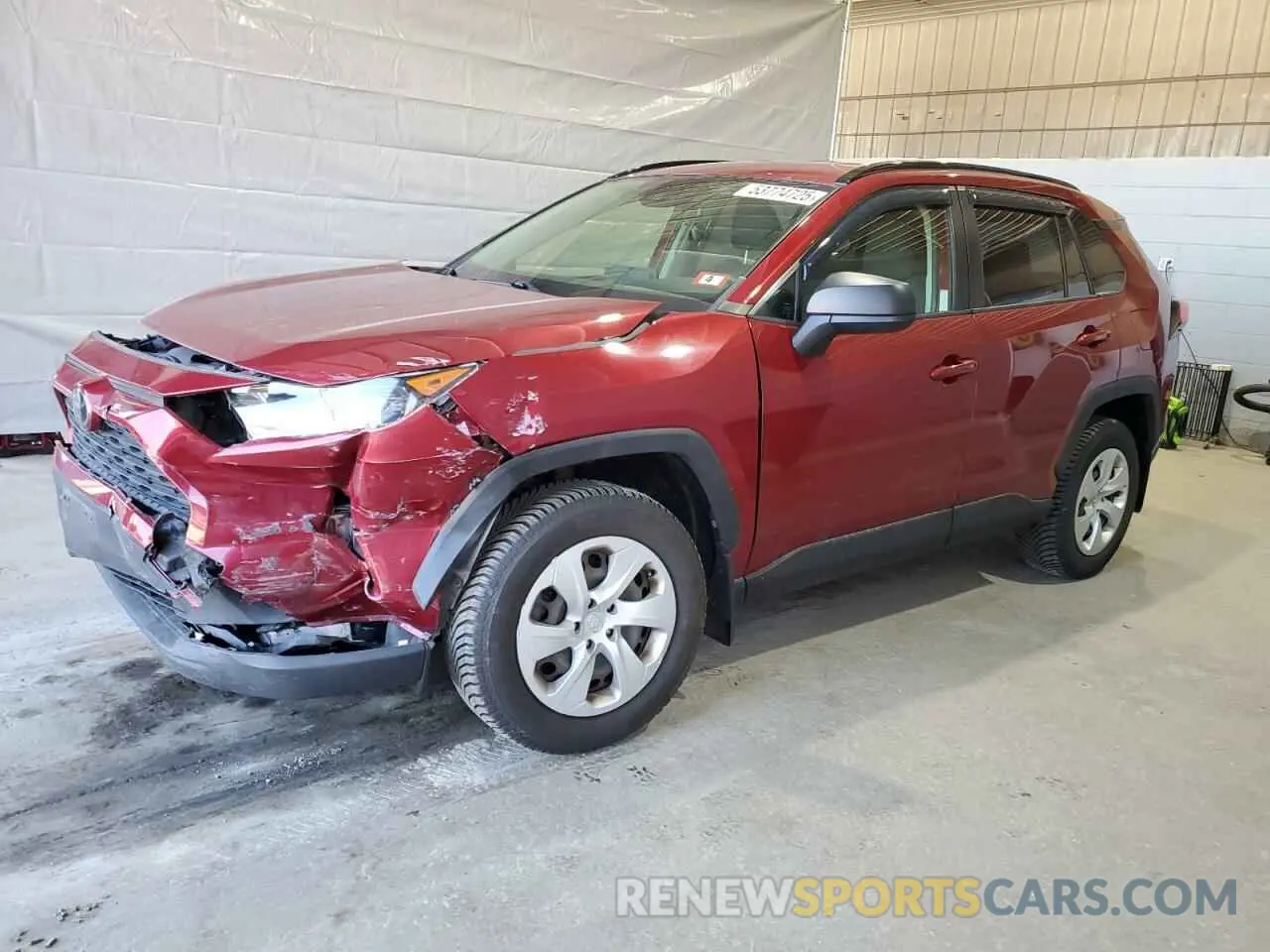 1 Фотография поврежденного автомобиля JTMF1RFVXKD004132 TOYOTA RAV4 2019