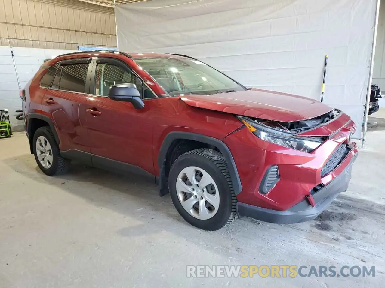 4 Фотография поврежденного автомобиля JTMF1RFVXKD004132 TOYOTA RAV4 2019